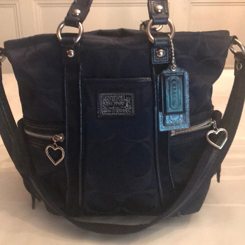 Coach Navy blue logo